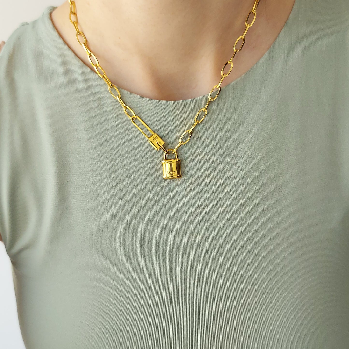 Love Lock Necklace