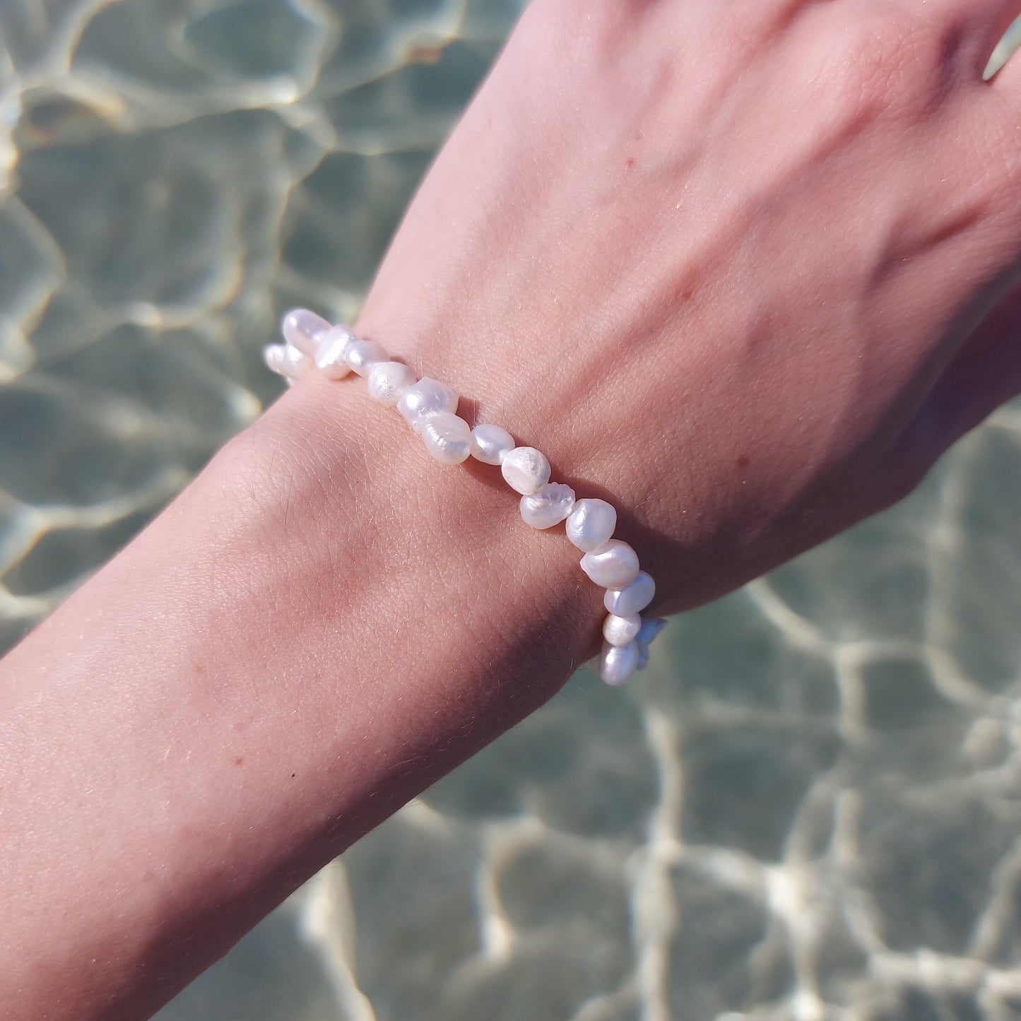 Irregular Pearls Bracelet