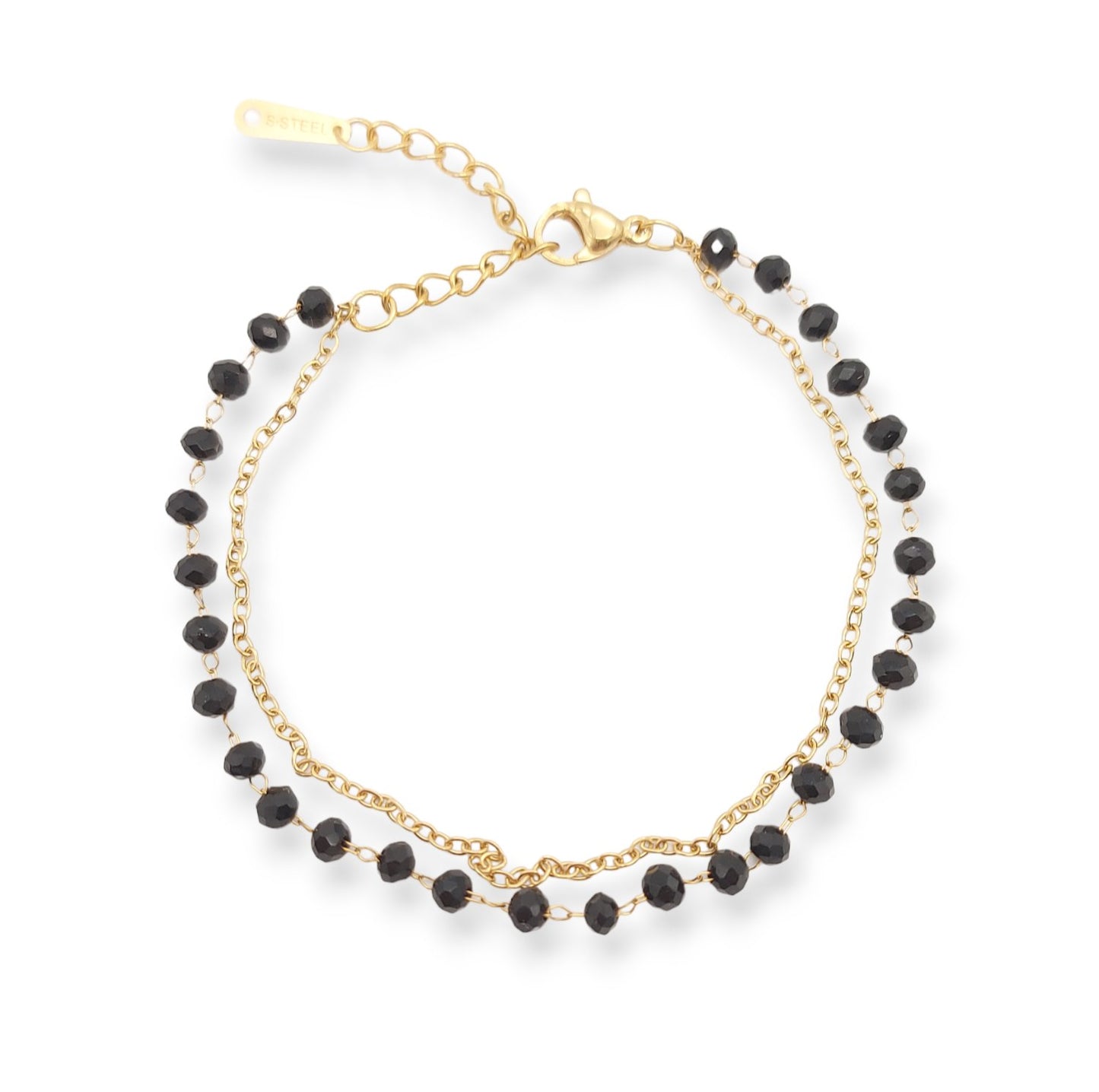 Black Crystals Bracelet