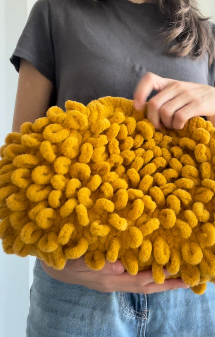 Puffy Bag Mustard