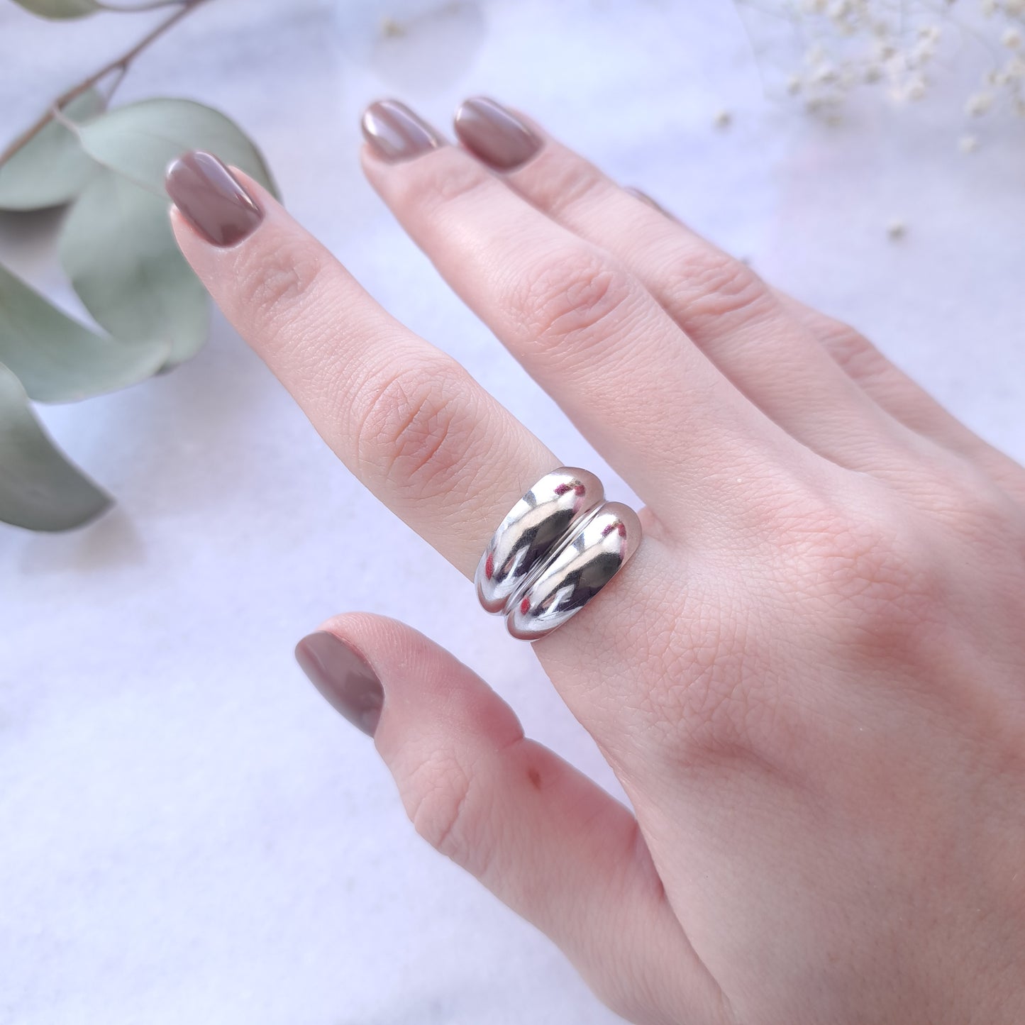 Double Chunky Ring