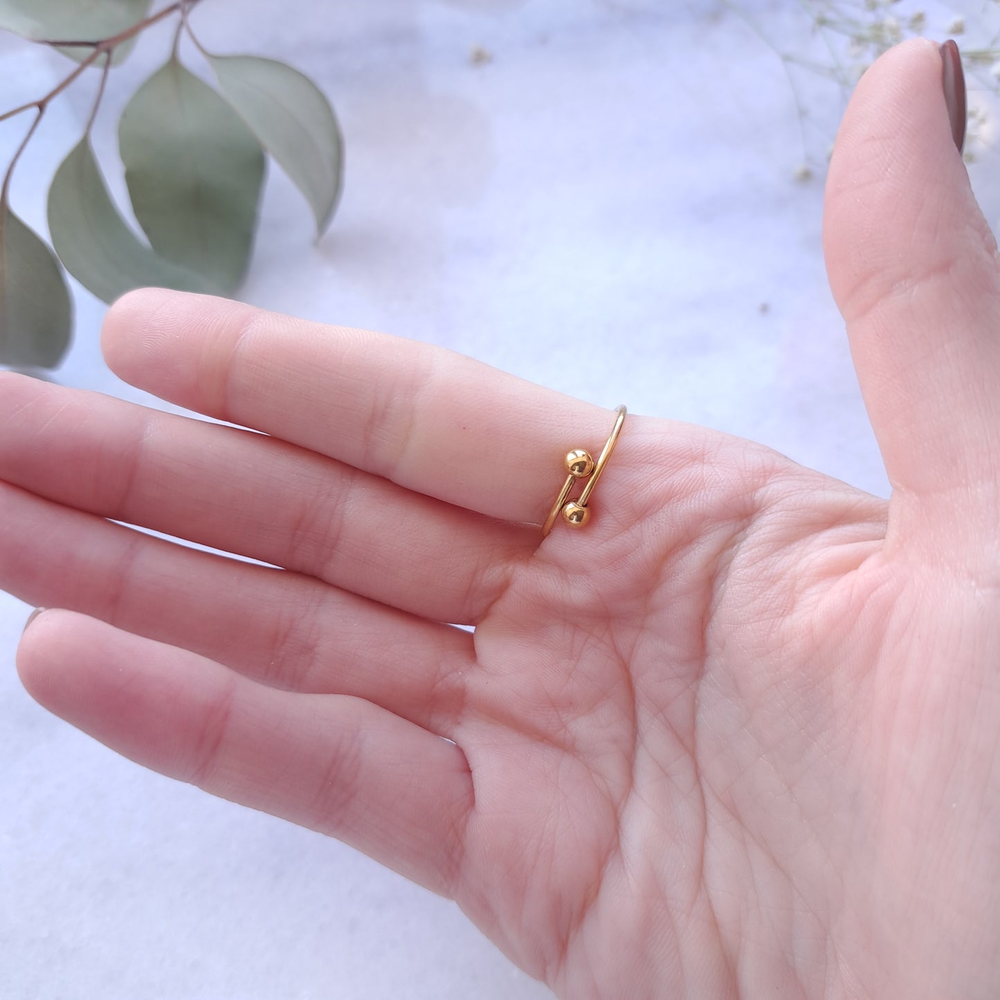 Gold Clover Ring