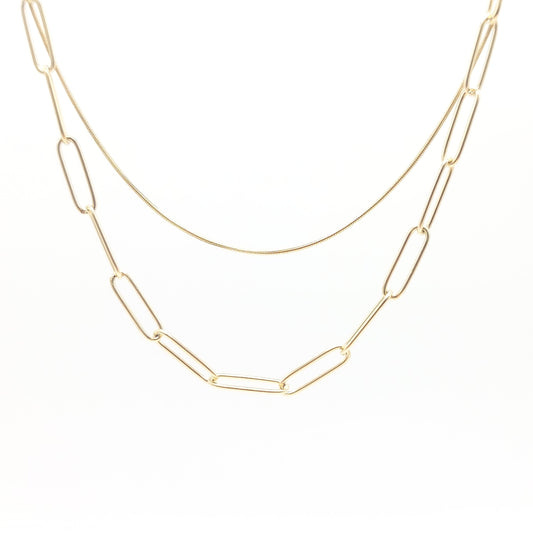 Double Chain necklace