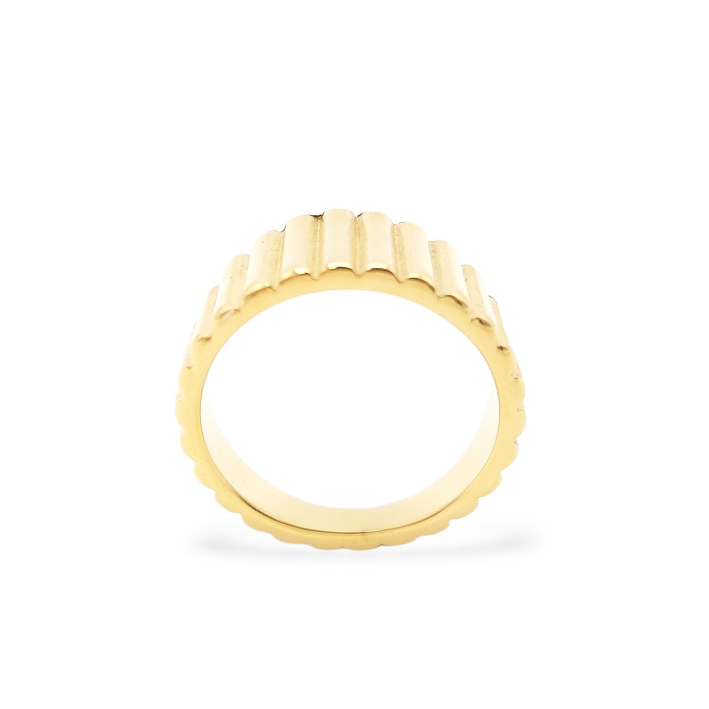 Thick Fluted Ring