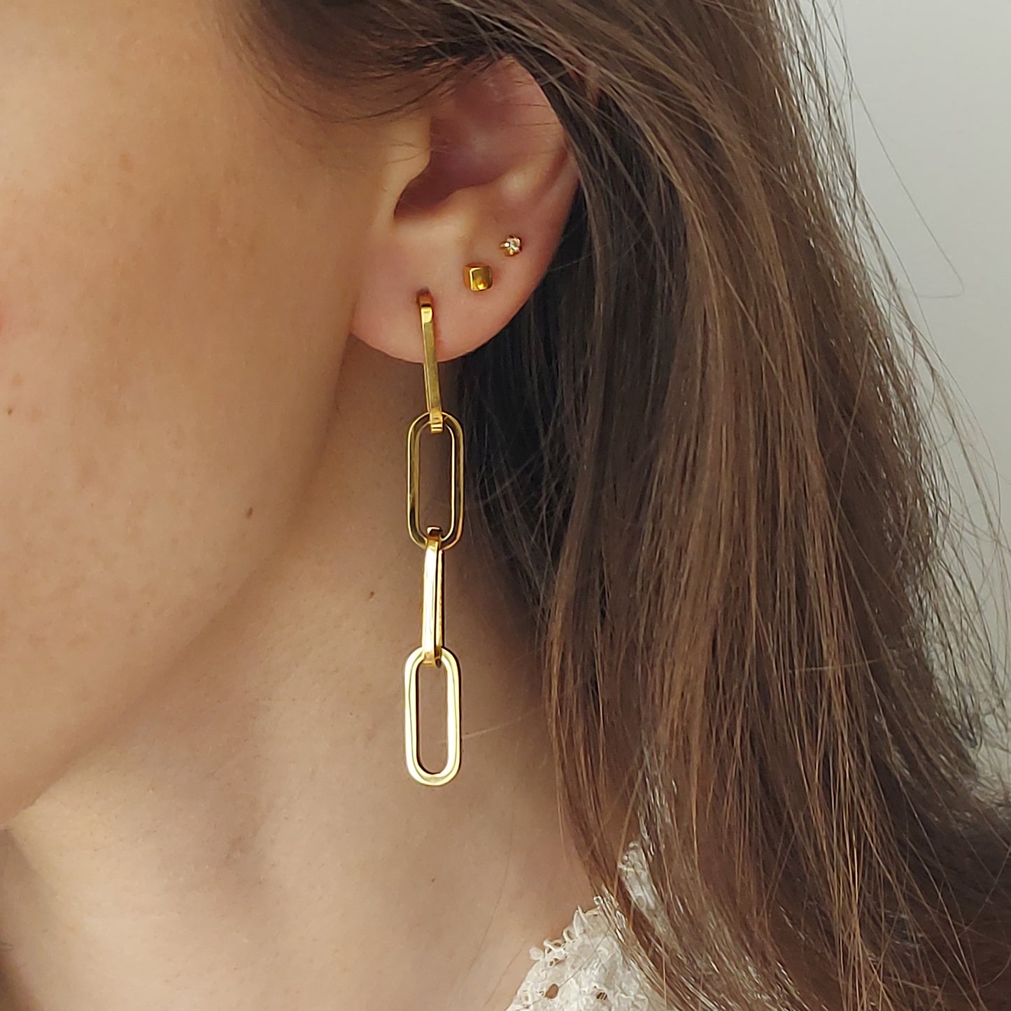 Gaia Chain Earrings