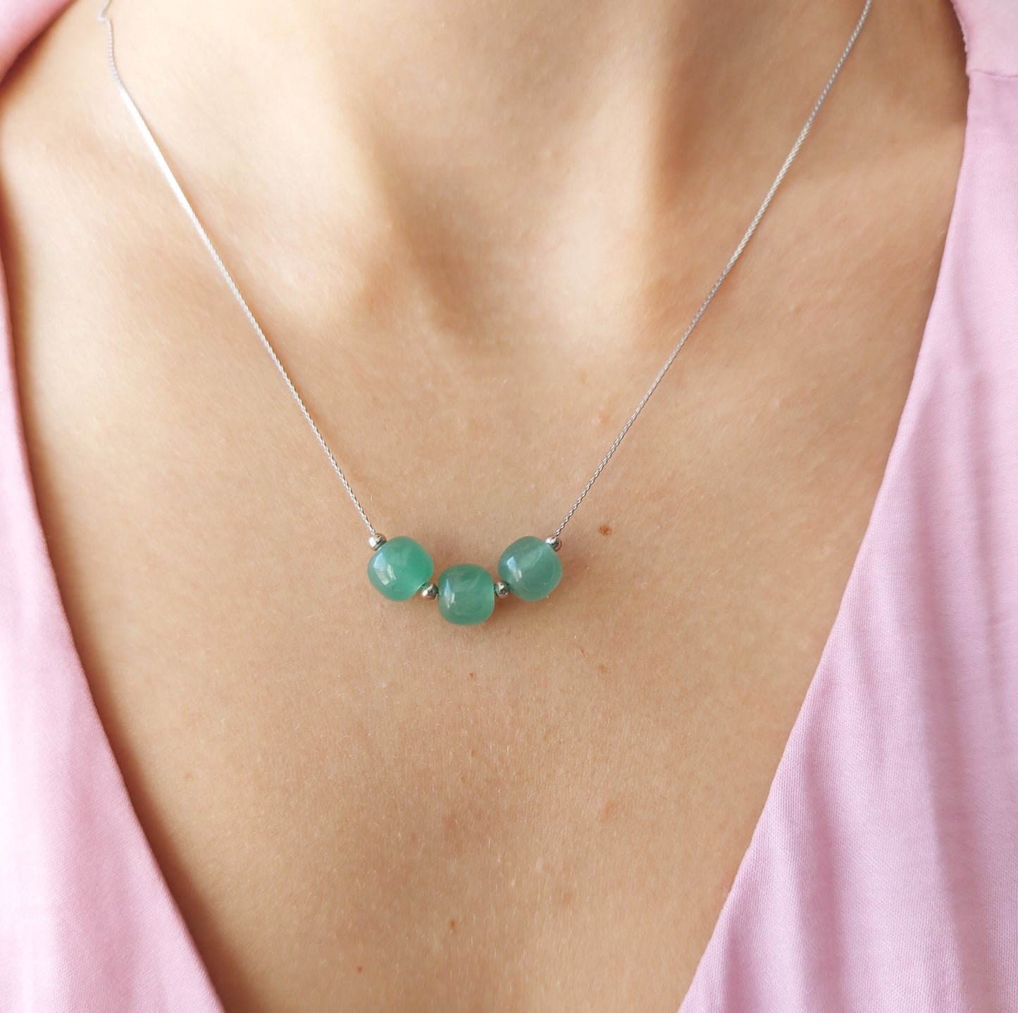 Green Gems Necklace