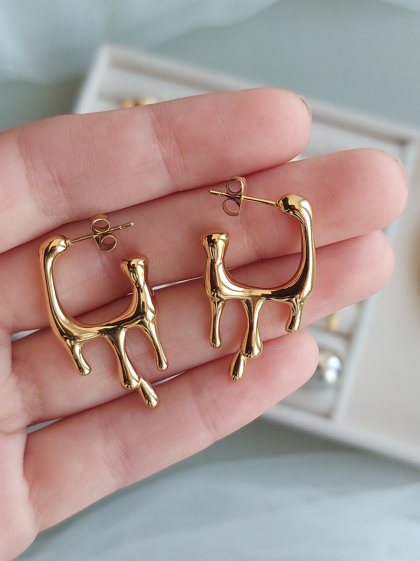 Liquid Gold Earrings