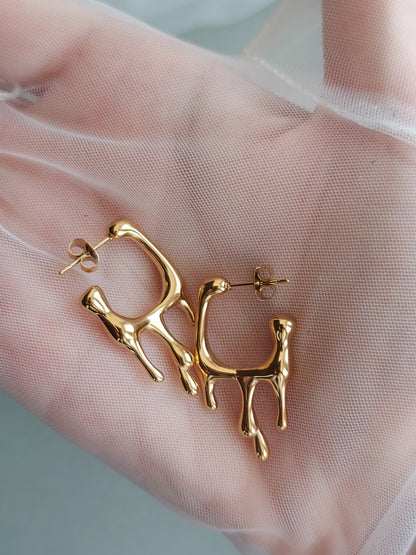 Liquid Gold Earrings