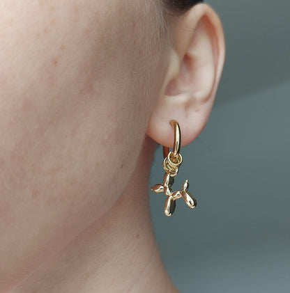 Baloon Dog Earring