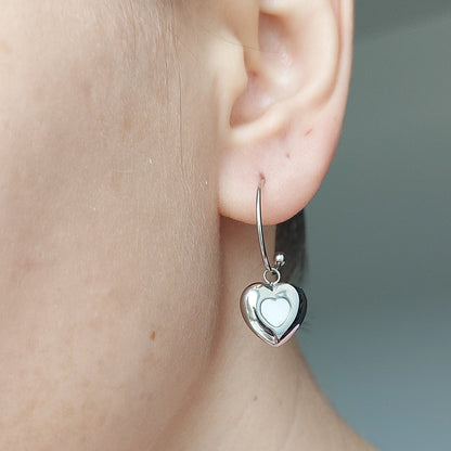 Retro Heart Shape Earrings