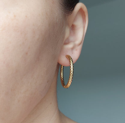 Gold Hoops