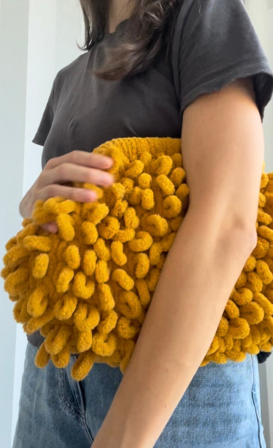 Puffy Bag Mustard