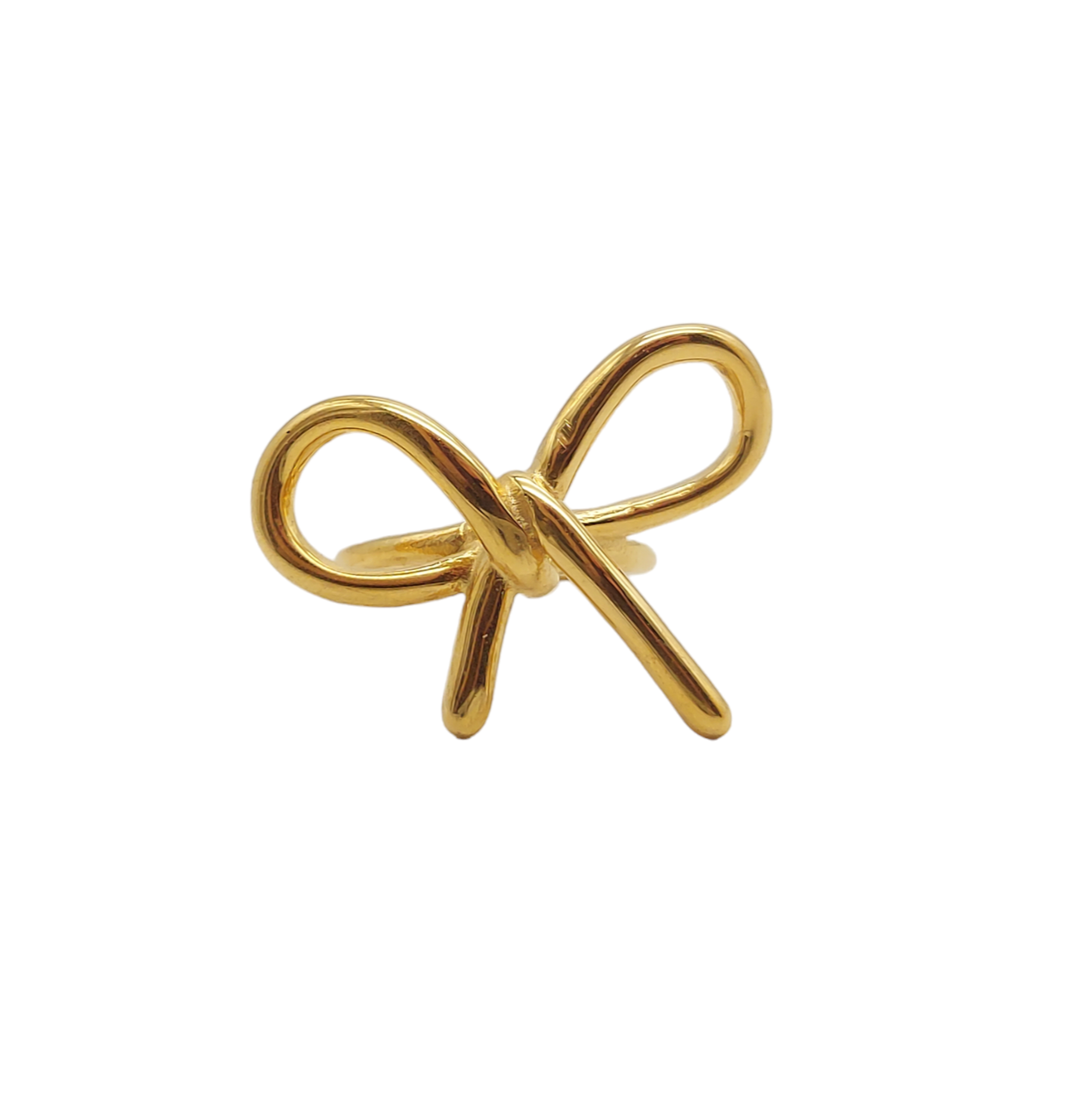 Bow Gold Ring